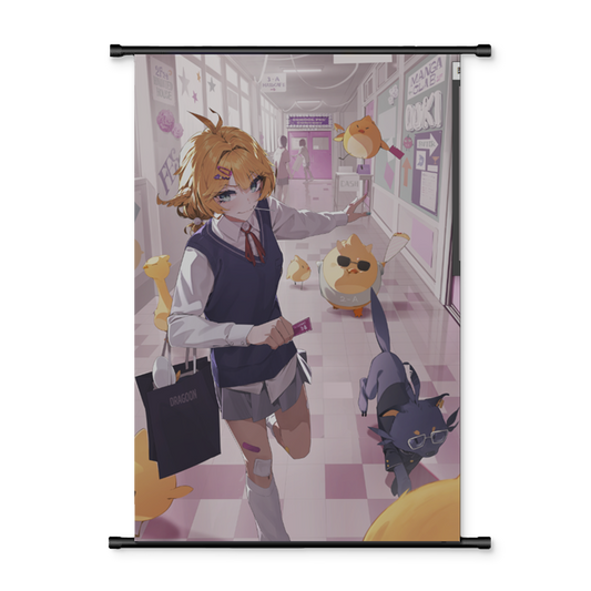 2025 Birthday Dokibird “Hall Pass Havoc” Tapestry