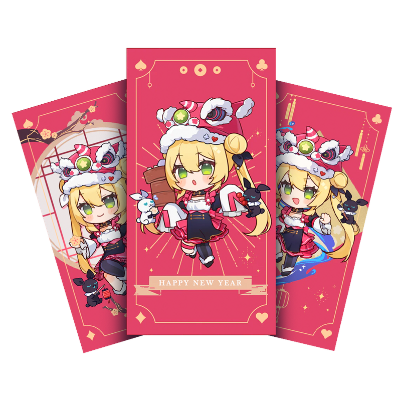 Dokibird Lunar New Year 2026 Digital + Button + Red Pockets Bundle