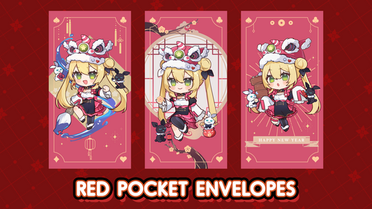 Doki Lunar New Year Red Pocket Envelopes